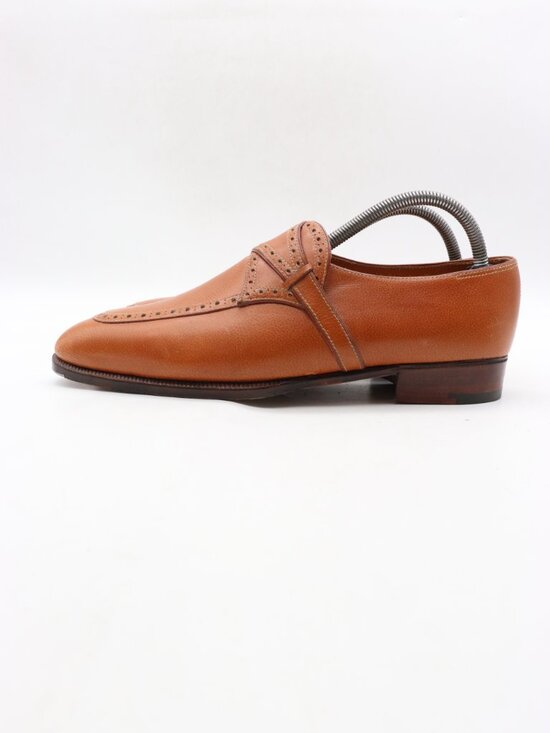 Dmitri Bottier For Crockett & Jones Loafer Men\'s Size 8.5 Brown Leather Slip On main image 5